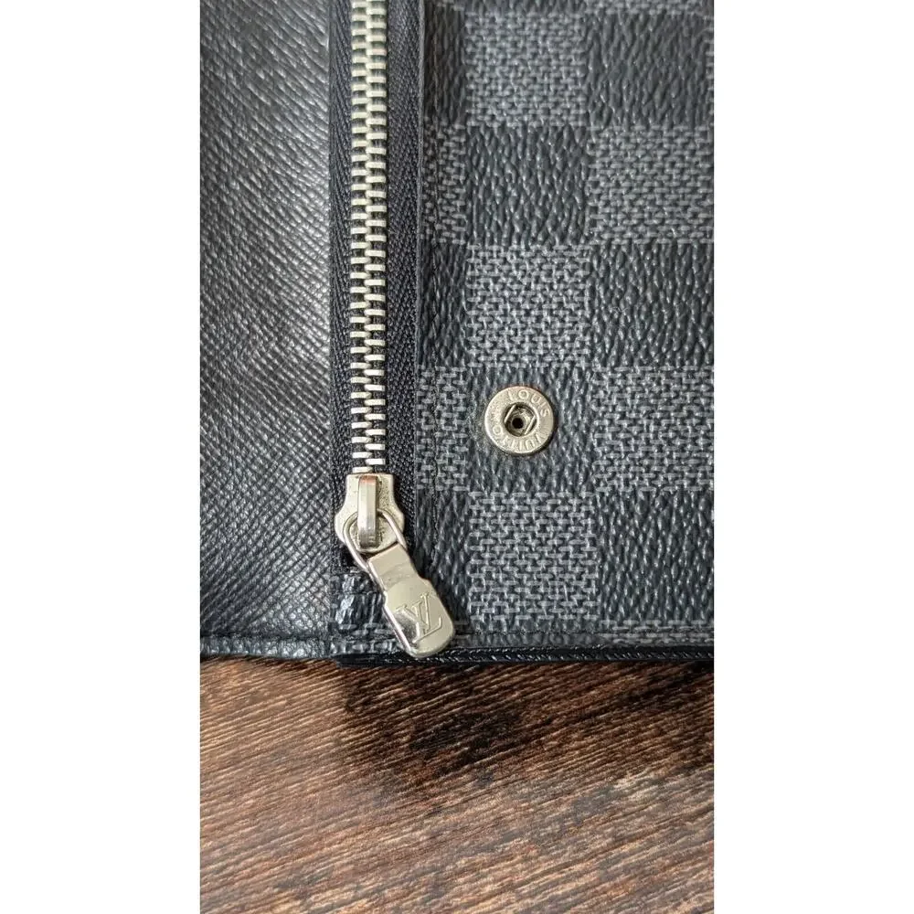 Louis Vuitton LV Damier Graphite Accordion Long Wallet Black‎ - Picture 9 of 16